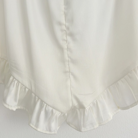 Beach Riot Aurora & Luna Pj Shorts White Blue - Picture 13 of 16